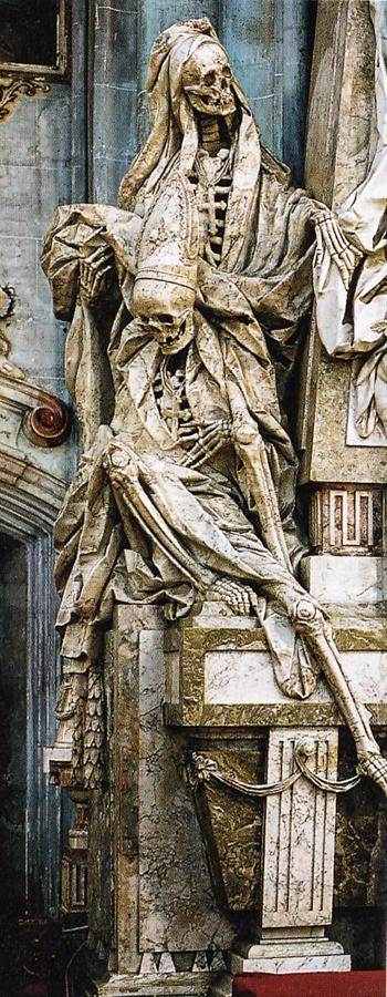 Äbtemonument im Münster Salem, Johann Georg Wieland, 1779