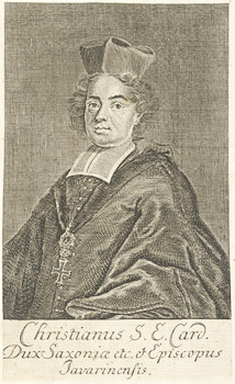 Christian von Sachsen-Zeitz Erzbischof von Gran lehnt 1721 als Kardinalprotektor des Paulinerordens Anträge der schwäbischen Provinz auf Erleichterungen ab