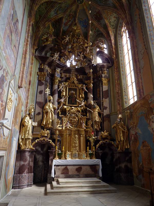 Chor der ehem. Klosterkirche von Lepoglava, Sitz der kroatischen Provinzleitung.
