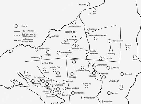 Die Organisation der oberschwäbischen Bauern im Bauernkrieg