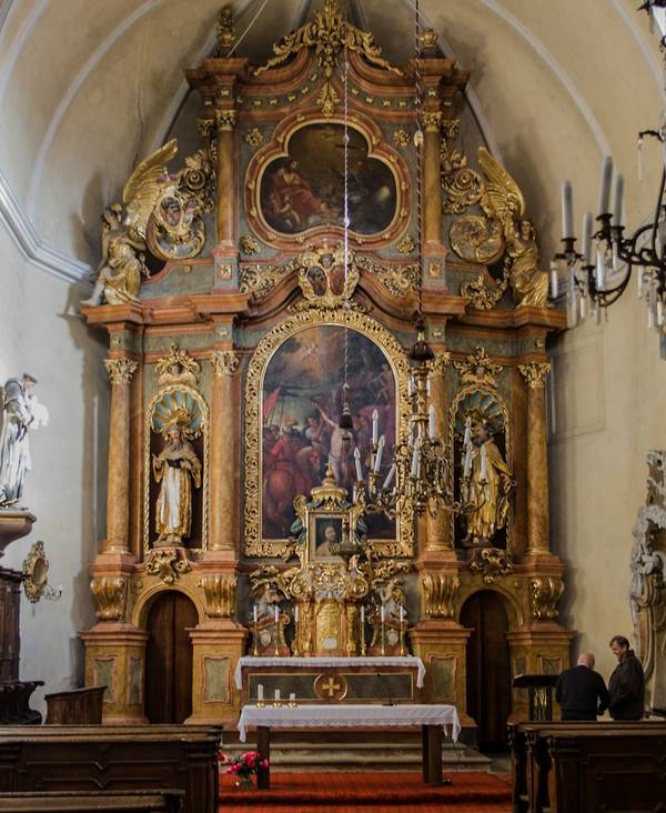 Hochaltar ehem. Klosterkirche Mährisch Kromau