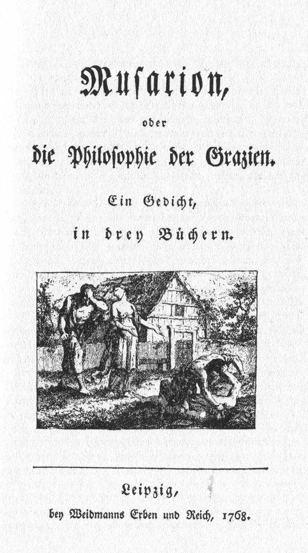 Christoph Martin Wieland: Die Philosophie der Grazien