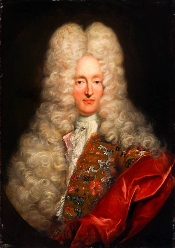Graf Anton III. von Montfort empfängt 1718 und 1721 den Generalprior im Schloss Tettnang