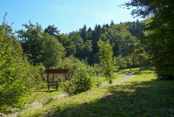 Rohrhalder Tal Standort des ehem. Klosters